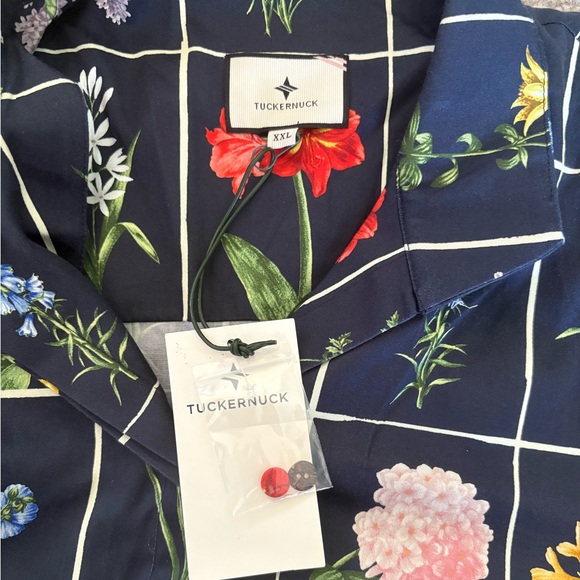 NWT Tuckernuck Navy Fresh Buds Megan Dress Size XXL - Picture 6 of 9